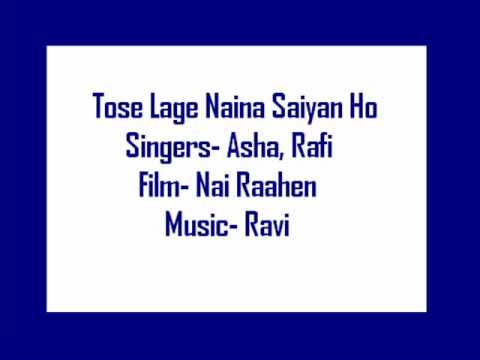 Tose Laage Naina Saiyan Lyrics Lyrics