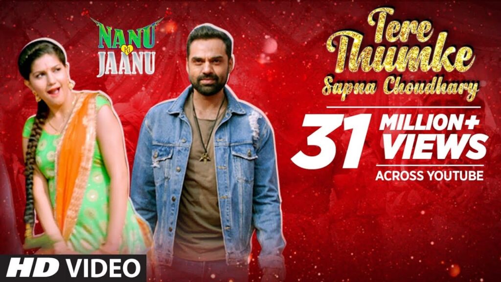 तेरे ठुमके Tere Thumke Sapna Choudhary Lyrics Lyrics