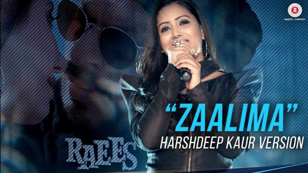 ज़ालिमा (फीमेल) Zaalima (Female) Lyrics Lyrics