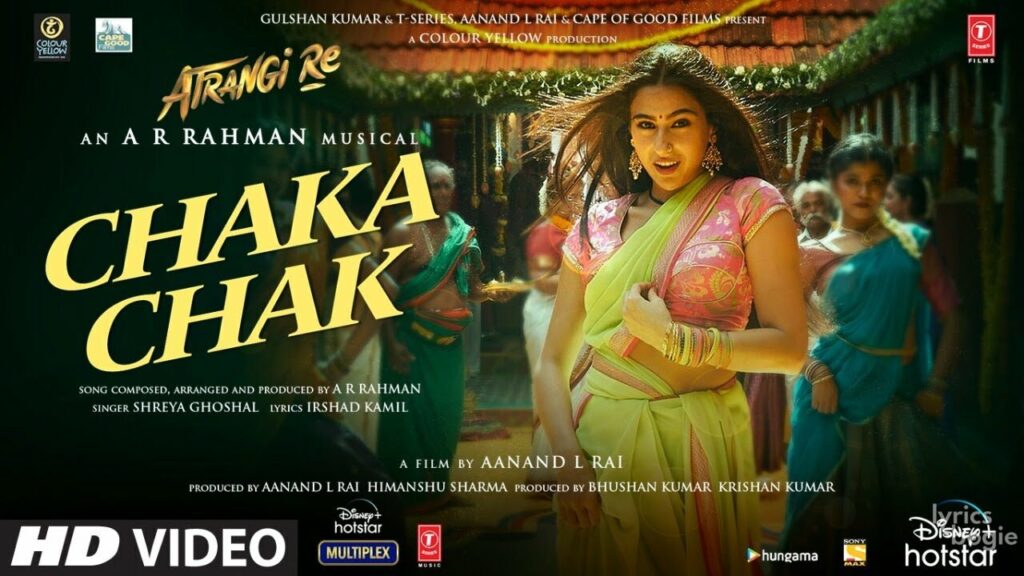 चका चक Chaka Chak Lyrics Lyrics