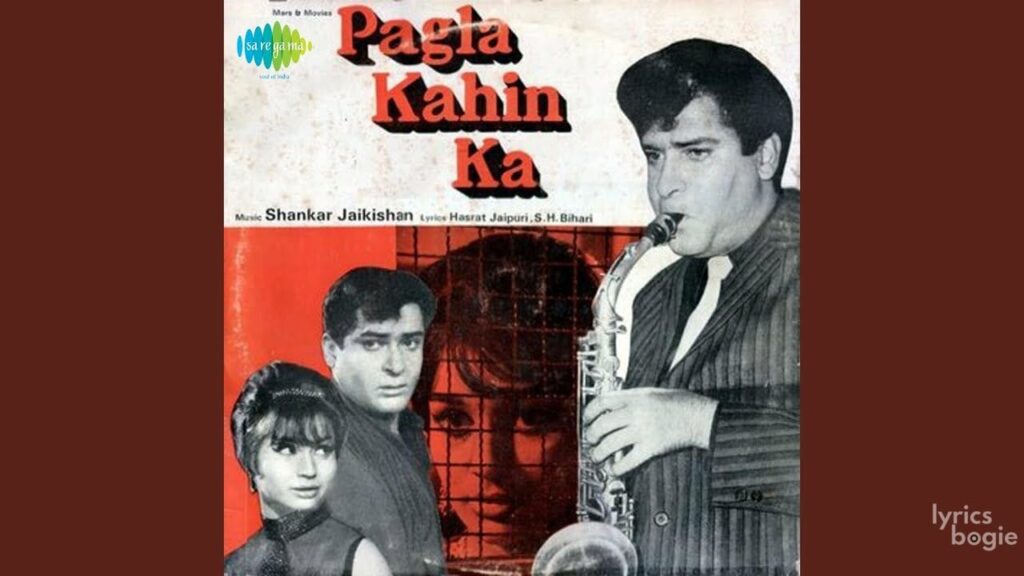 लोग कहे मुझे पगला कहीं का Log Kahen Mujhe Pagla Kahin Ka Lyrics Lyrics