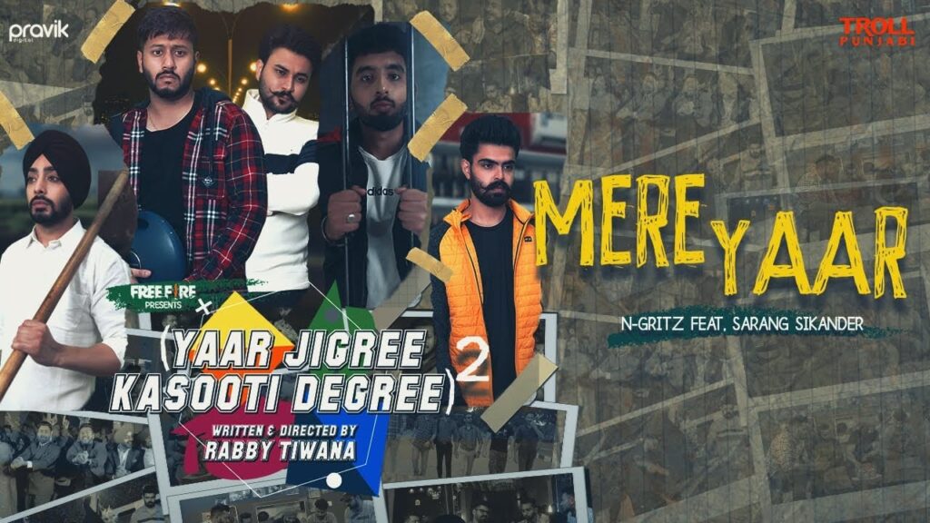 Mere Yaar Lyrics Lyrics