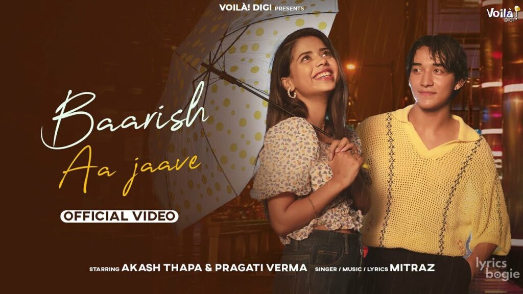 बारिश आ जावे Baarish Aa Jaave Lyrics Lyrics