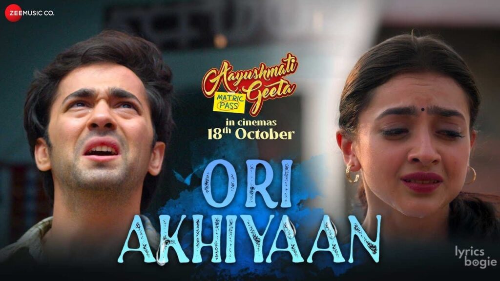 ओ री अखियां O Ri Akhiyaan Lyrics Lyrics